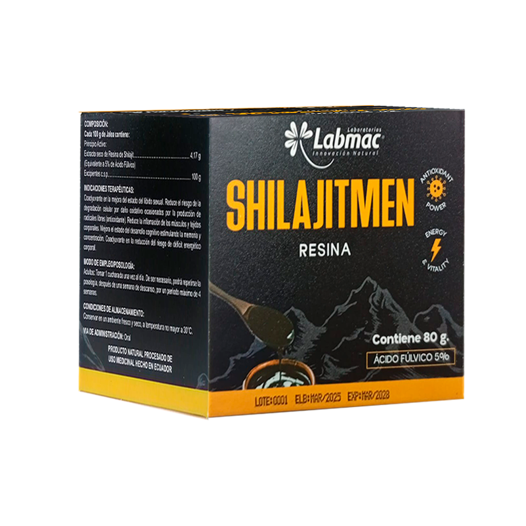 Shilajitmen Resina